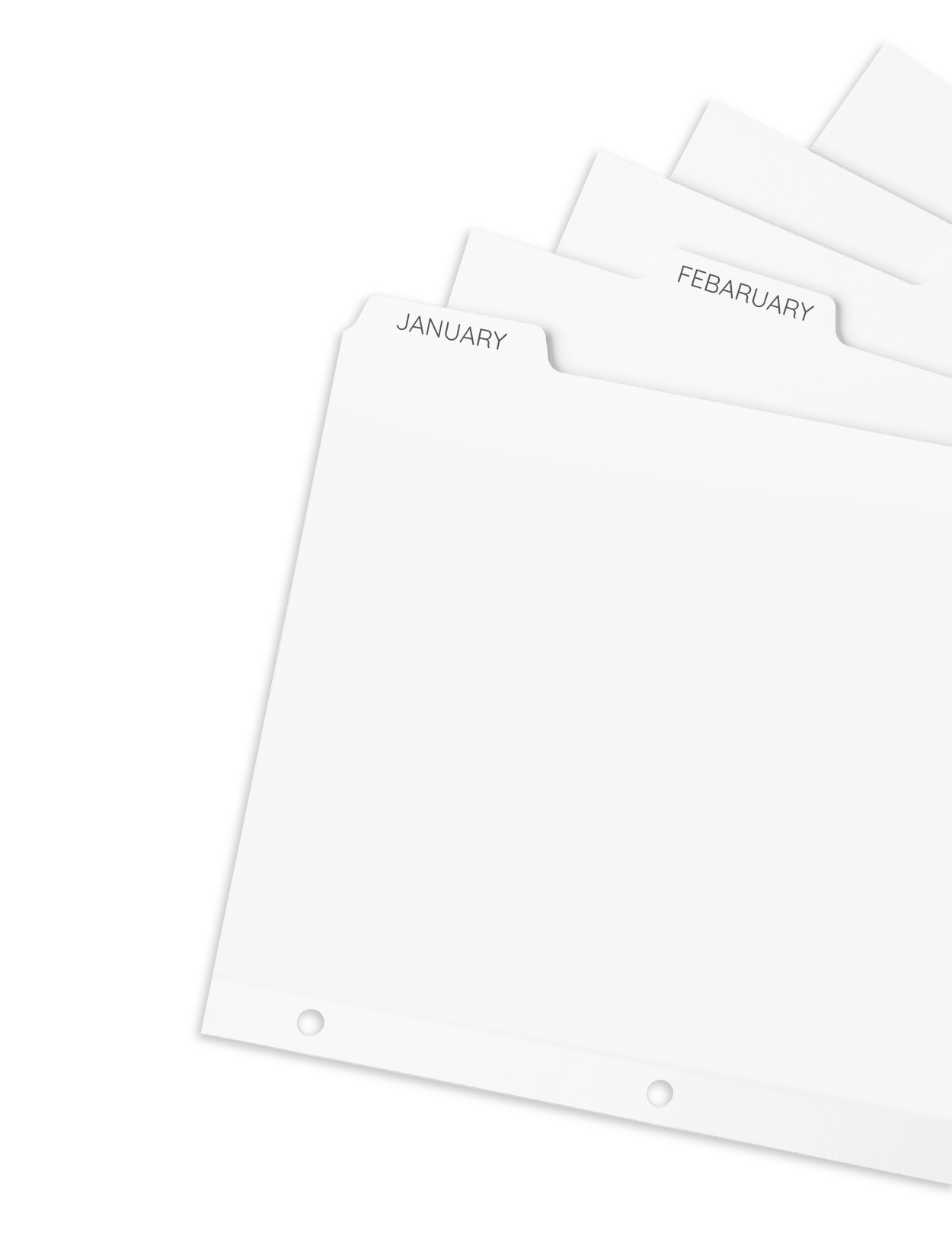 8 Tab Divider Template Word